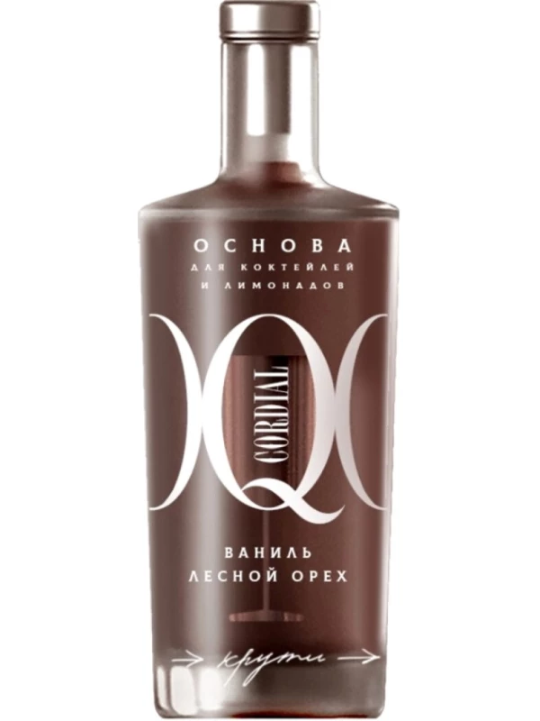 Q Vanilla-Hazelnut, cocktail base