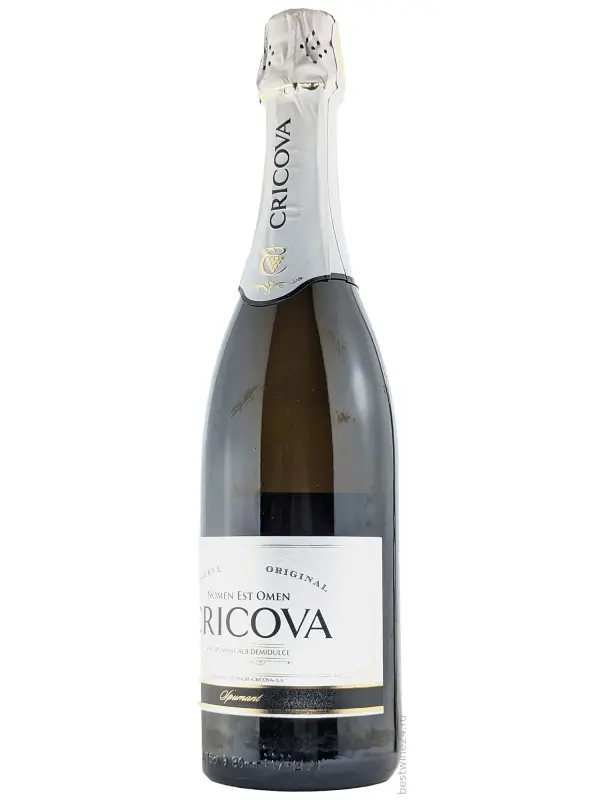 Cricova, Spumant Original White Semi-Dry