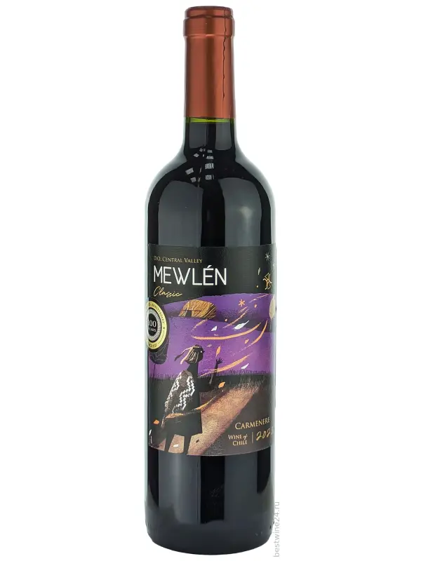 Mewlen Classic Carmenere, Central Valley DO