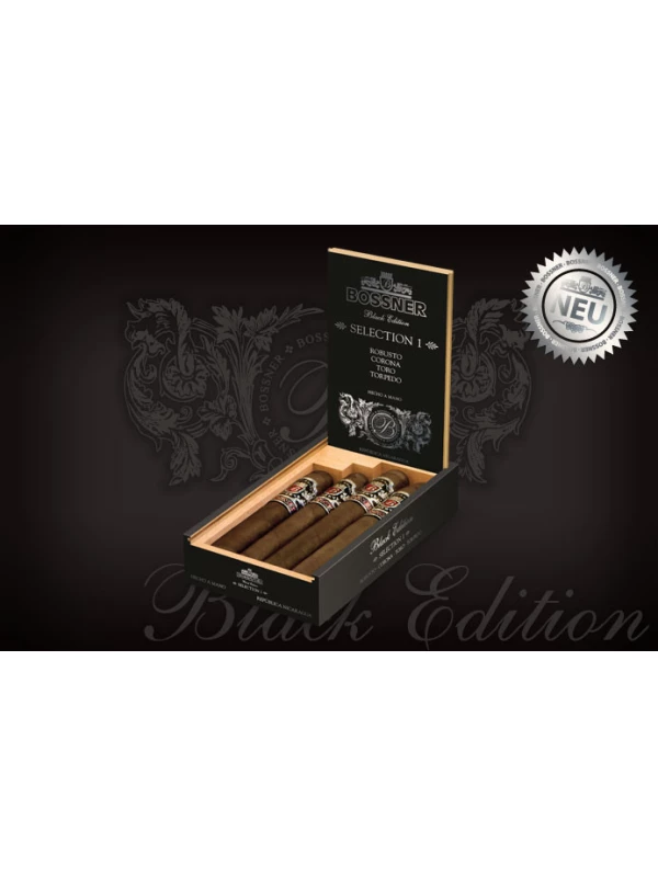 Подарочный набор сигар Bossner Black Edition Selection