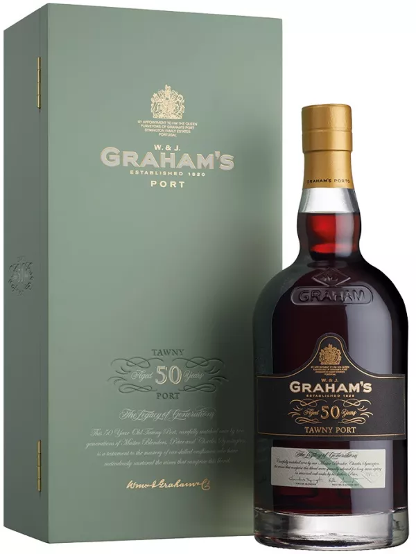 Graham's 50 Year Old Tawny Port, wooden box