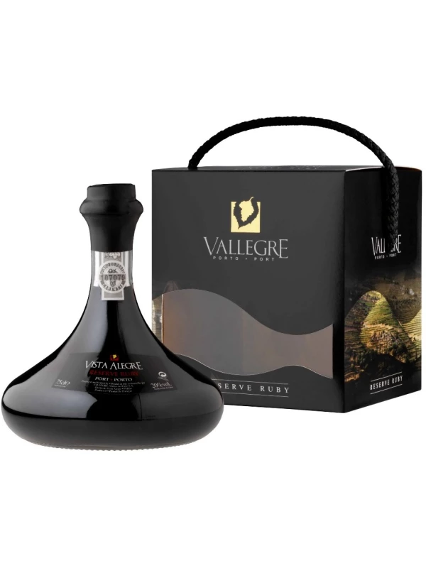 Vista Alegre Reserve Ruby, in decanter, gift box 