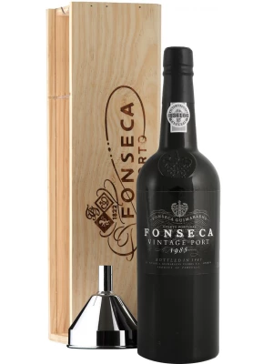 Портвейн Fonseca, Vintage Port wooden box 1985 0.75 л
