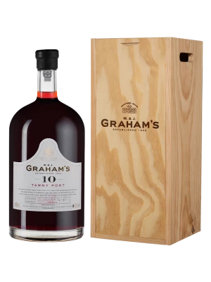 Портвейн Graham's 10 Year Old Tawny Port, wooden box 4.5 л