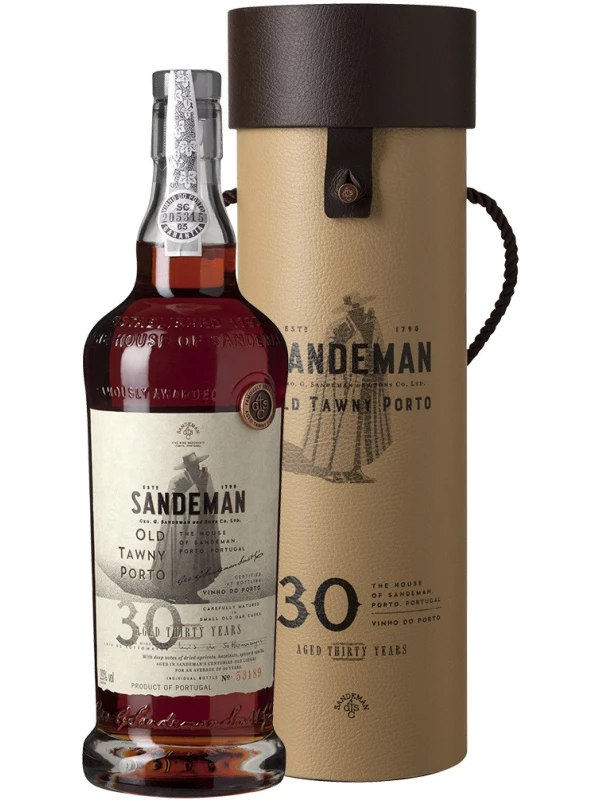 Sandeman, Tawny Porto 30 Years Old, Douro DOP, in tube