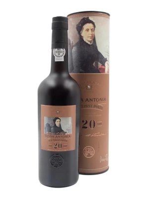 Портвейн Ferreira, Dona Antonia 20 Years Old Tawny Porto, tube 0.75 л