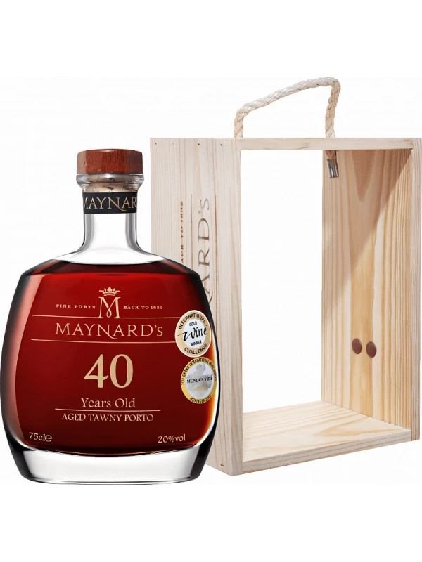 Maynard's Tawny Porto 40 Years Old, wooden box