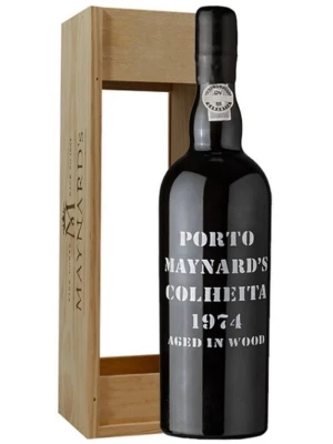 Портвейн Maynard's Colheita Porto, wooden box 1974 0.75 л