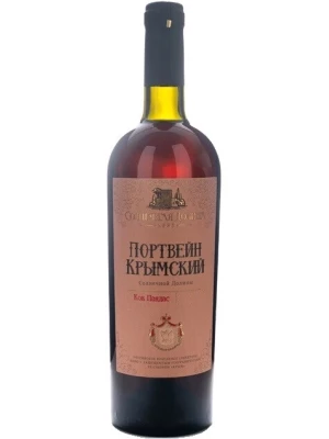 Портвейн Крымский Солнечной Долины 0.75 л