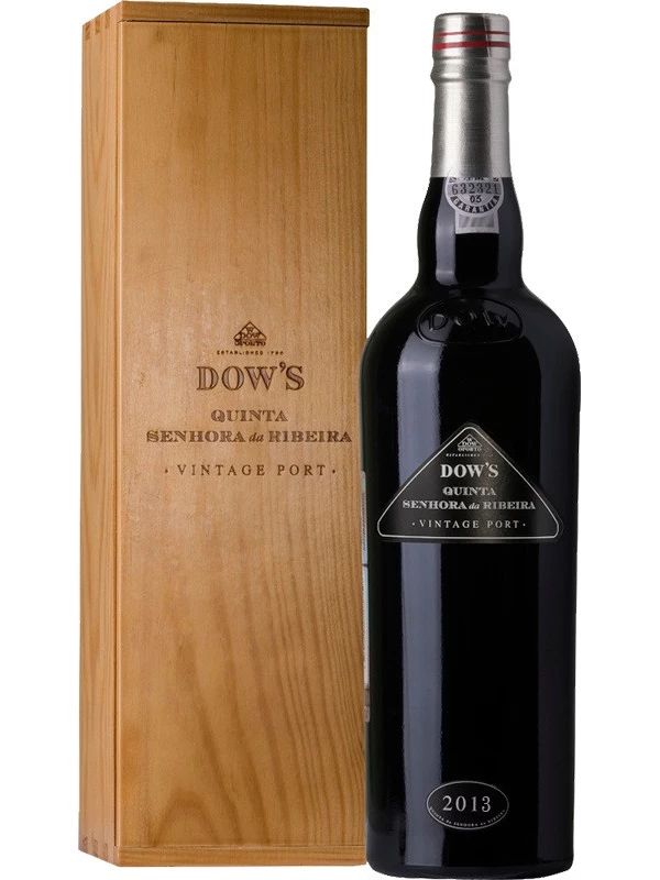 Dow's Vintage Port, Douro, wooden box