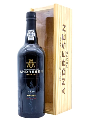 Портвейн Andresen, Vintage Port wooden box 2007 0.75 л
