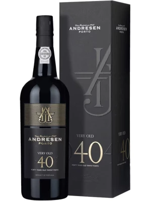 Портвейн Andresen, Very Old 40 Year Old Tawny Porto, gift box 0.75 л