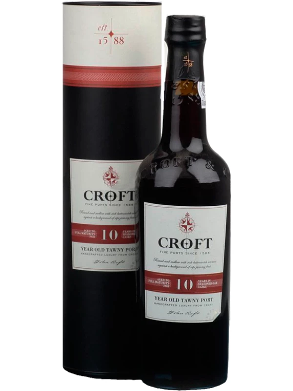 Croft, Tawny Port 10 Years Old, gift tube