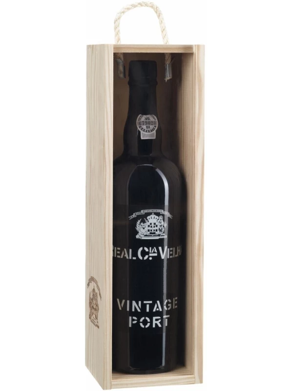 Real Companhia Velha, Vintage Port, wooden box