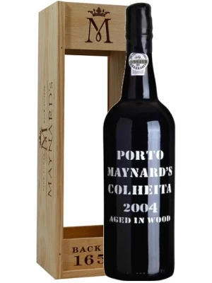 Портвейн Maynard's Colheita Porto, wooden box 2004 0.75 л