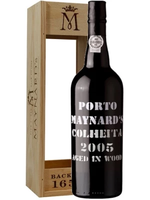 Портвейн Maynard's Colheita Porto, wooden box 2005 0.75 л