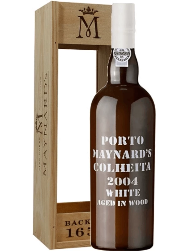 Maynard's Colheita White Porto, wooden box