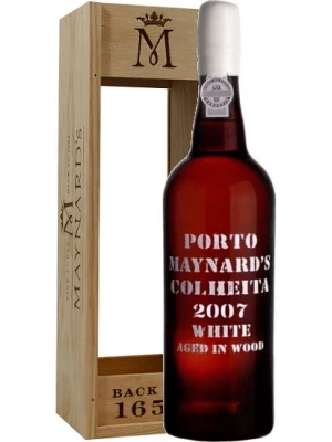 Портвейн Maynard's Colheita White Porto, wooden box 2007 0.75 л