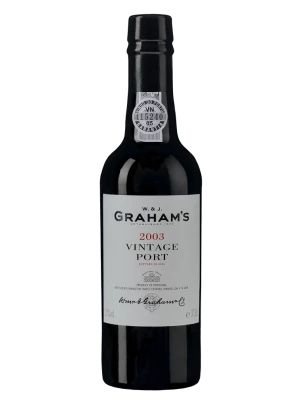 Портвейн Graham's Vintage Port, Португалия Graham`s 2003 0.375 л