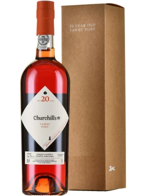 Портвейн Churchill's, Tawny Port 20 Years Old, gift box 0.75 л