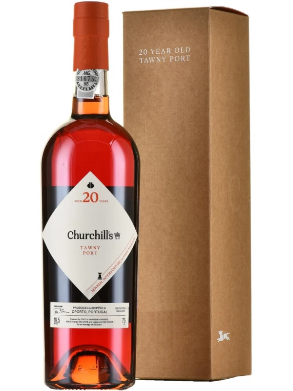 Churchill's, Tawny Port 20 Years Old, gift box