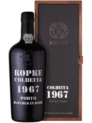 Портвейн Kopke, Colheita 1967 Porto, wooden box 1967 0.75 л