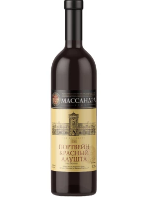 Портвейн Массандра, красный Алушта 0.75 л