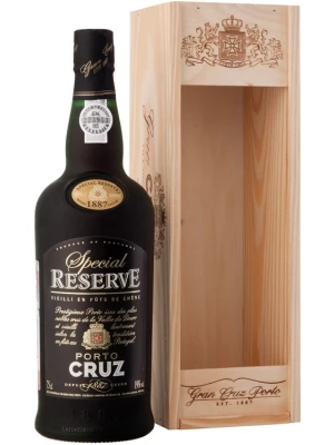 Портвейн Porto Cruz, Special Reserve, wooden box 0.75 л