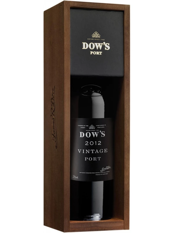 Dow's Vintage Port, Douro wooden box
