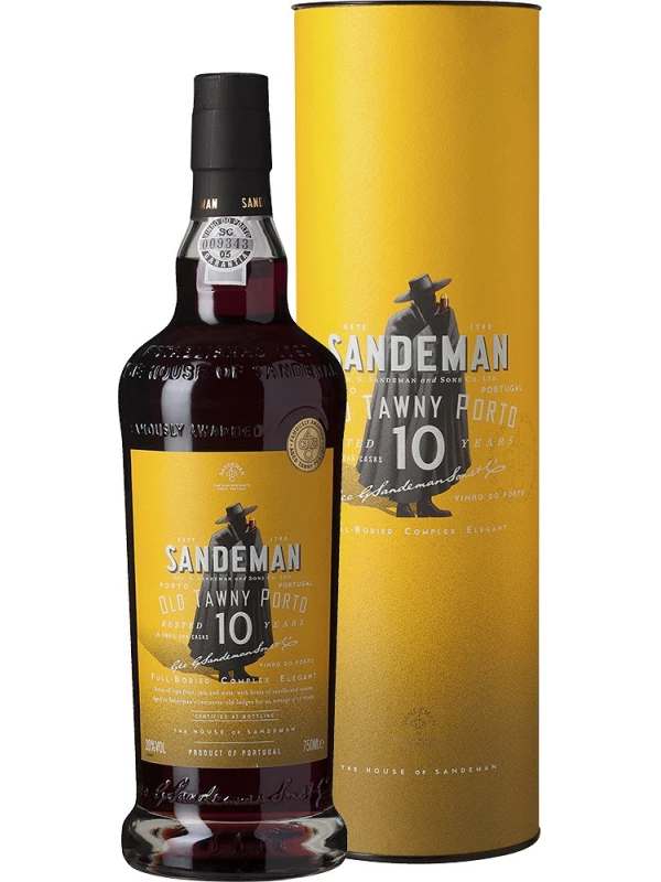 Sandeman, Tawny Porto 10 Years Old, Douro DOP, in tube