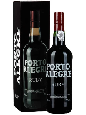 Портвейн Quinta do Portal, Porto Alegre Ruby, Douro DOC, gift box 0.75 л