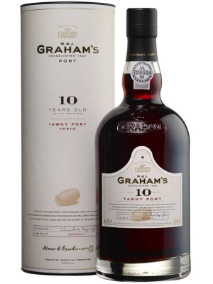Портвейн Graham's, 10 Year Old Tawny Port, gift box 0.75 л