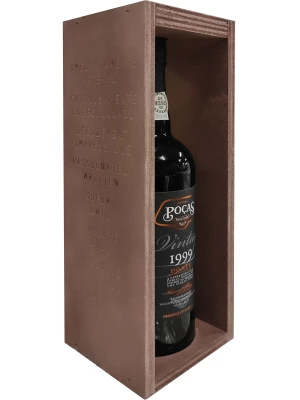 Портвейн Pocas, Vintage Porto, wooden box 1999 0.75 л