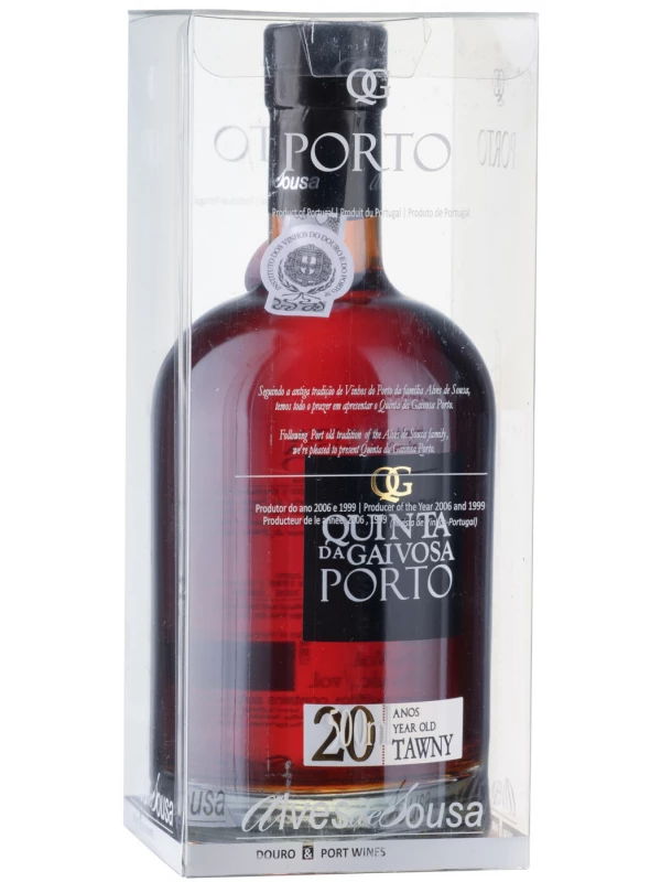 Quinta da Gaivosa Porto Tawny 20 Anos, gift box