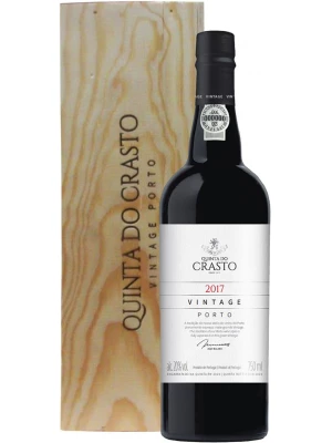Портвейн Quinta do Crasto, Vintage Porto gift box 2017 0.75 л