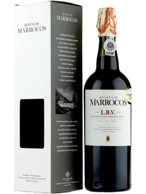 Портвейн Quinta de Marrocos LBV (Late Bottled Vintage), Porto DOC, gift box 2007 0.75 л