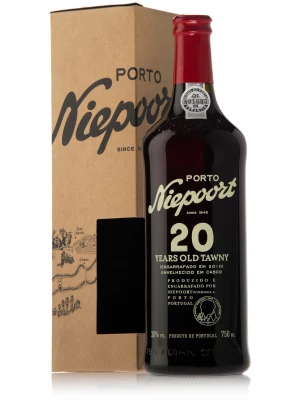 Портвейн Niepoort, 20 Years Old Tawny, gift box 0.75 л