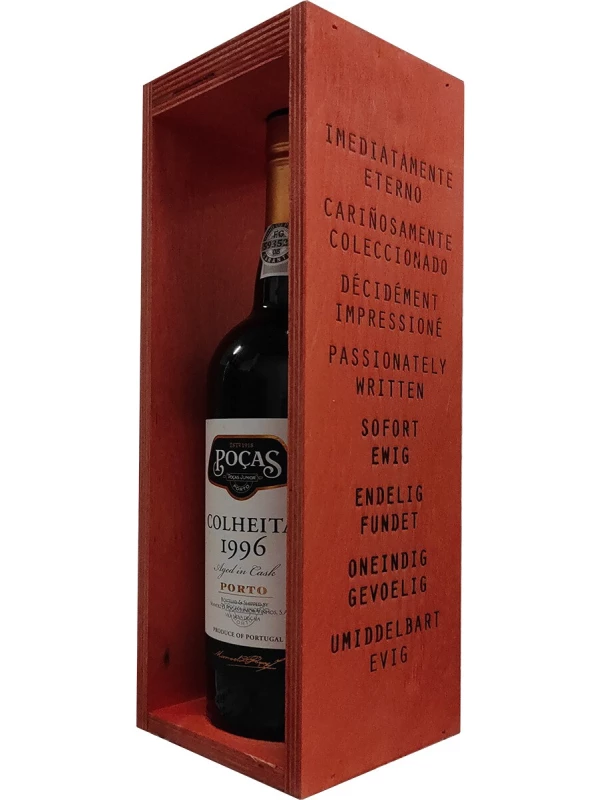 Pocas, Colheita Porto, wooden box