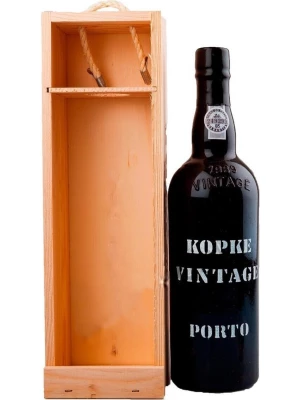 Портвейн Kopke, Vintage Porto, gift box 1987 0.75 л