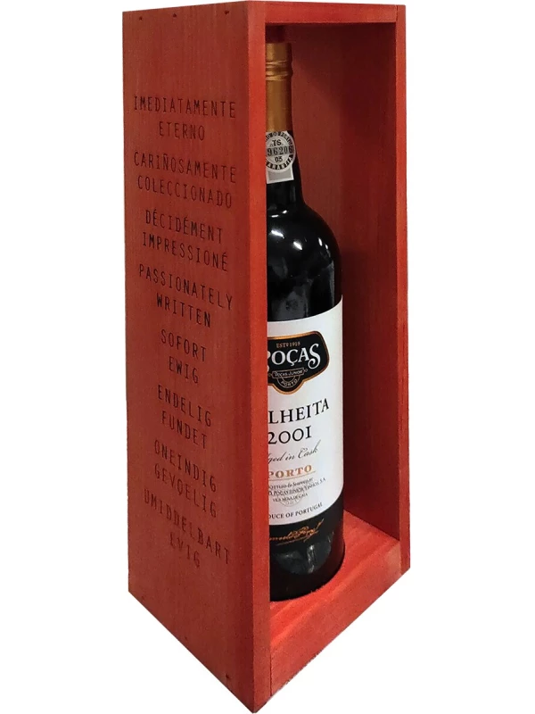 Pocas, Colheita Porto, wooden box