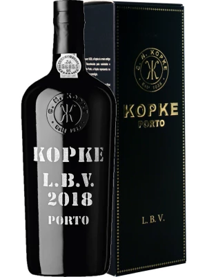 Портвейн Kopke, Late Bottled Vintage Porto, gift box 2018 0.75 л