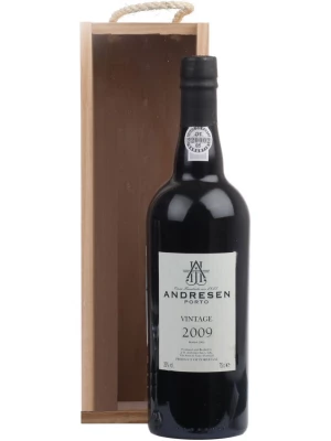 Портвейн Andresen, Vintage Port wooden box 2009 0.75 л