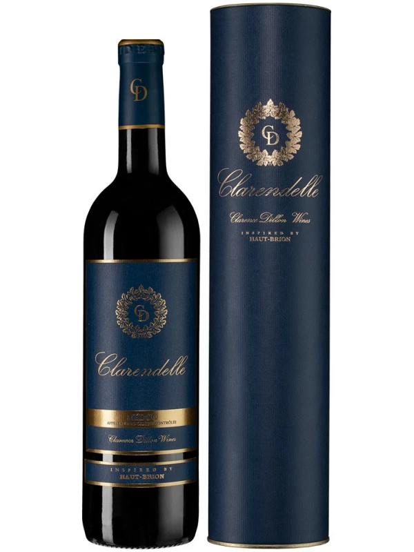 Clarence Dillon, Clarendelle Rouge, Medoc AOC, gift tube