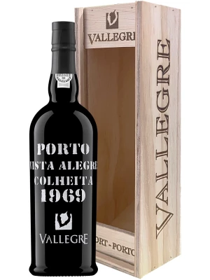 Портвейн Vista Alegre Сolheita, wooden box 1969 0.75 л