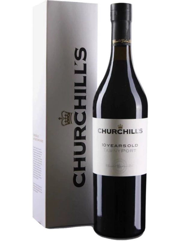 Churchill's, Tawny Port 10 Years Old, gift box