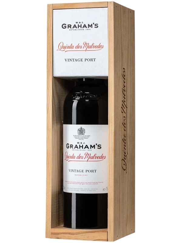 Graham's, Quinta dos Malvedos Vintage Port, wooden box