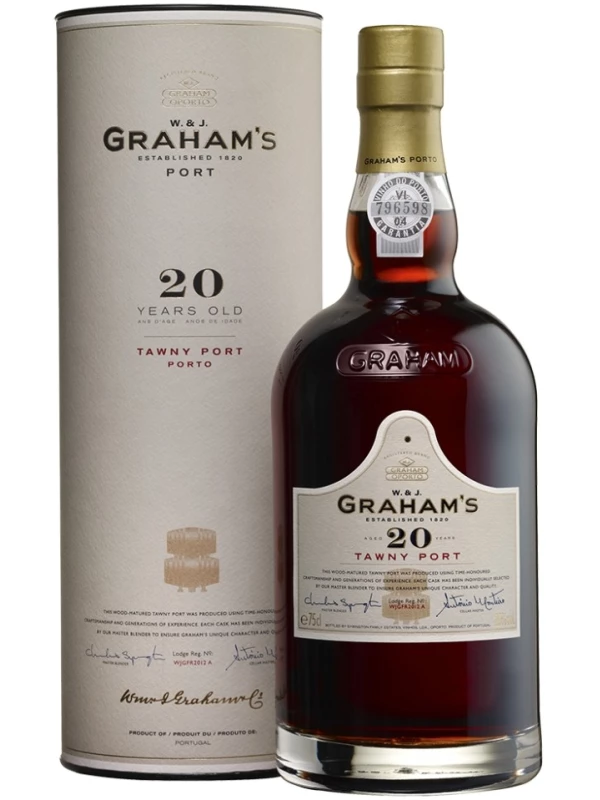 Graham's 20 Year Old Tawny Port, gift tube