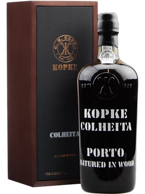 Портвейн Kopke, Colheita 1985 Porto, wooden box 1985 0.75 л