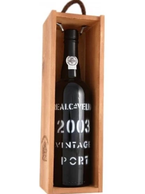 Портвейн Real Companhia Velha, Vintage Port, wooden box 2003 0.75 л