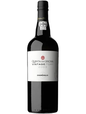 Портвейн Churchill's, Quinta da Gricha Vintage Port 2003 0.75 л